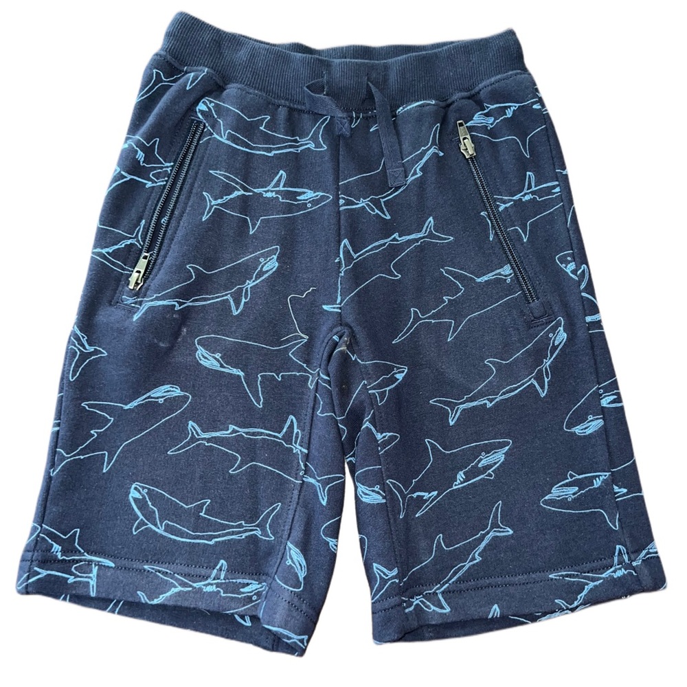 Hanna Anderson Shark Sweatshorts - Picture 2 of 2